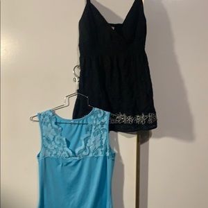 Lacey and embroidered